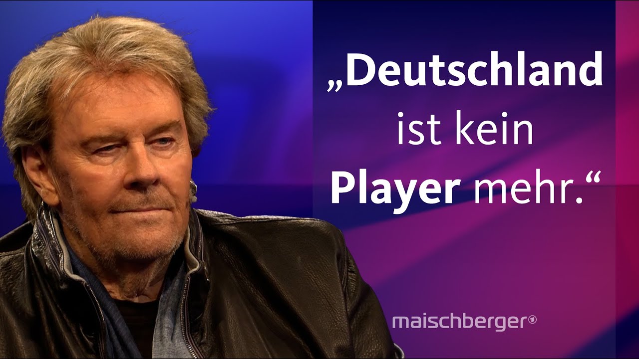 Howard Carpendale über das Trump-Comeback und sein Leben auf der Bühne | maischberger