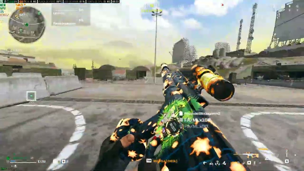 Treino de Warzone BR