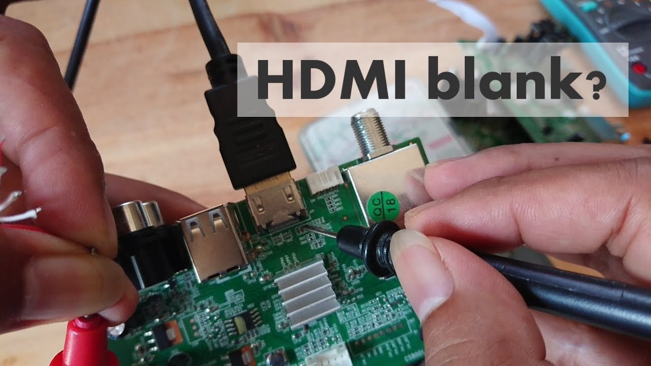Resever nex parabola HDMI blank [troubleshooting]