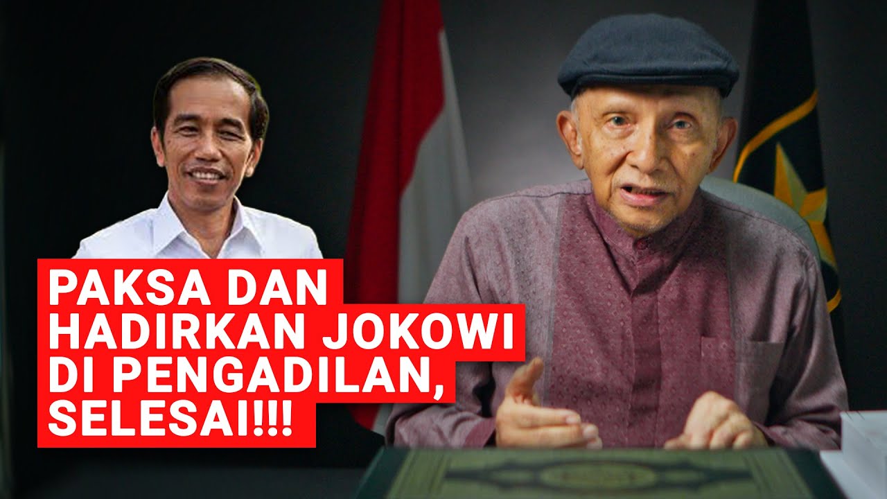 PAKSA & HADIRKAN JOKOWIDI PENGADILAN, SELESAI!!!