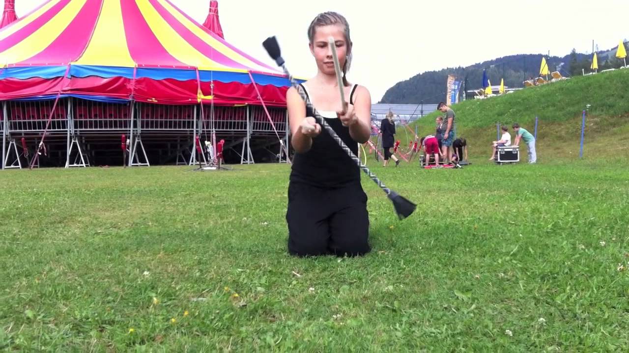 Circus Soluna - Flower Sticks - kleine Tricks