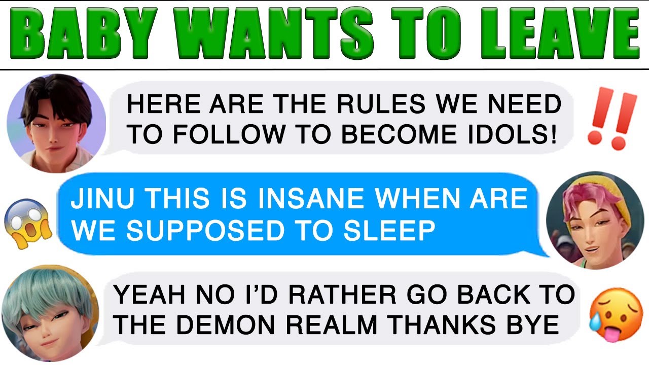 Baby Saja Doesn't Want To Be An Idol Anymore 🫢 || Ships || Angst || KDH React || Zoeystery || Rujinu