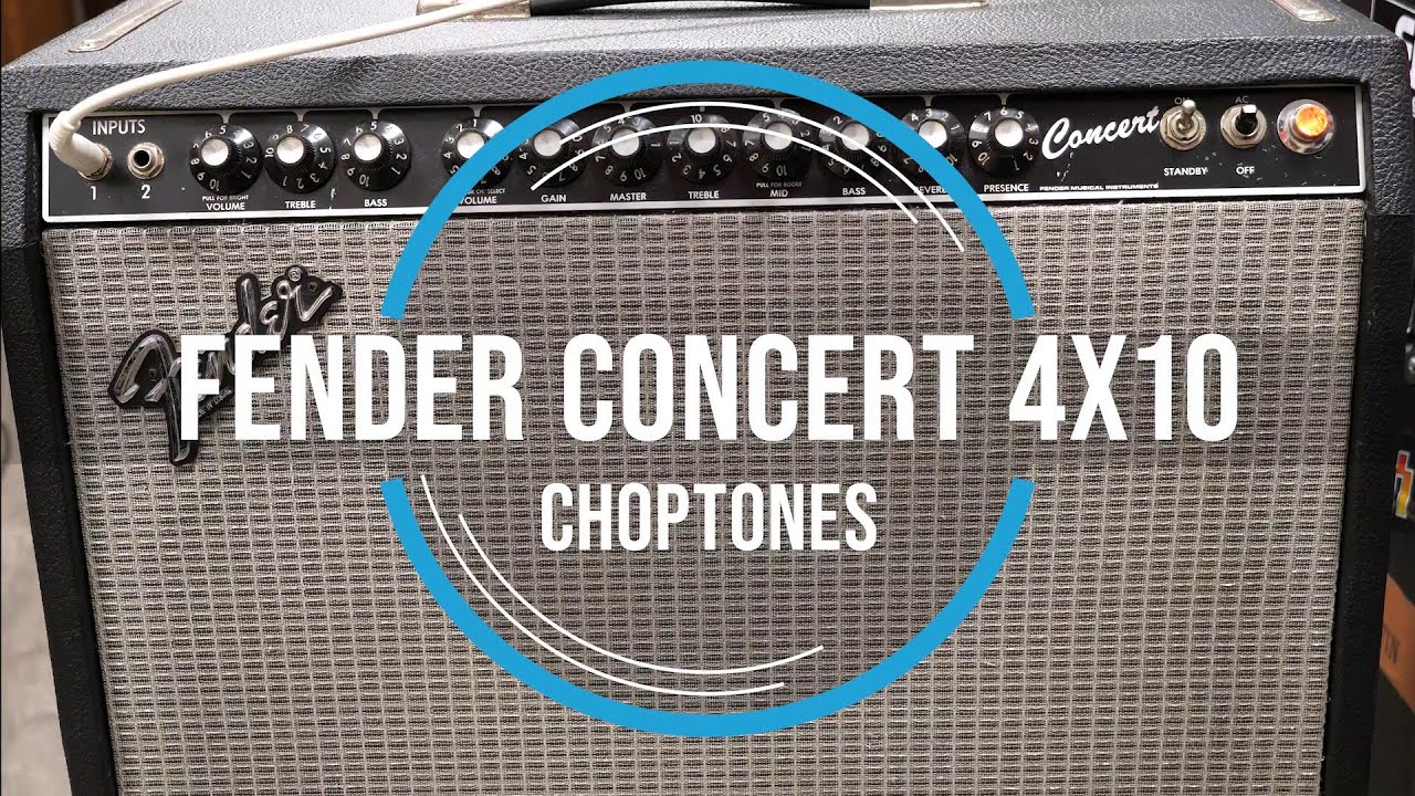 Fender Concert 4x10 | Playthrough Demo