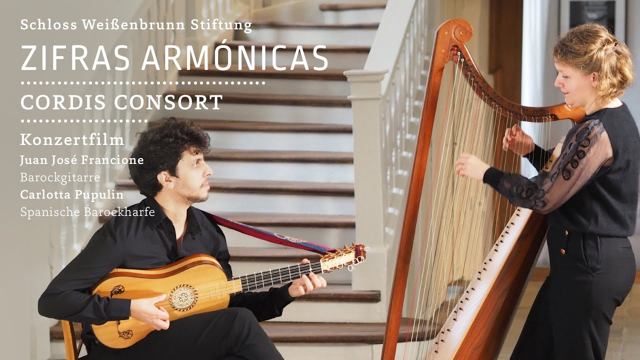 ZIFRAS ARMÓNICAS  I  Carlotta Pupulin, Spanish Baroque harp & Juan José Francione, Baroque guitar