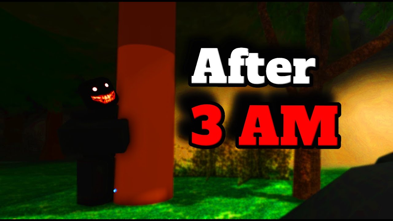 WHAT IS THAT THING -Roblox  After 3 AM