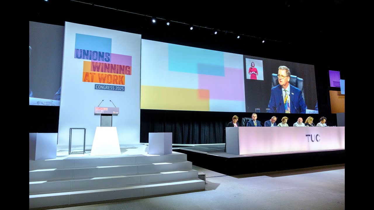 TUC Congress 2025: Tuesday 9 September - AM