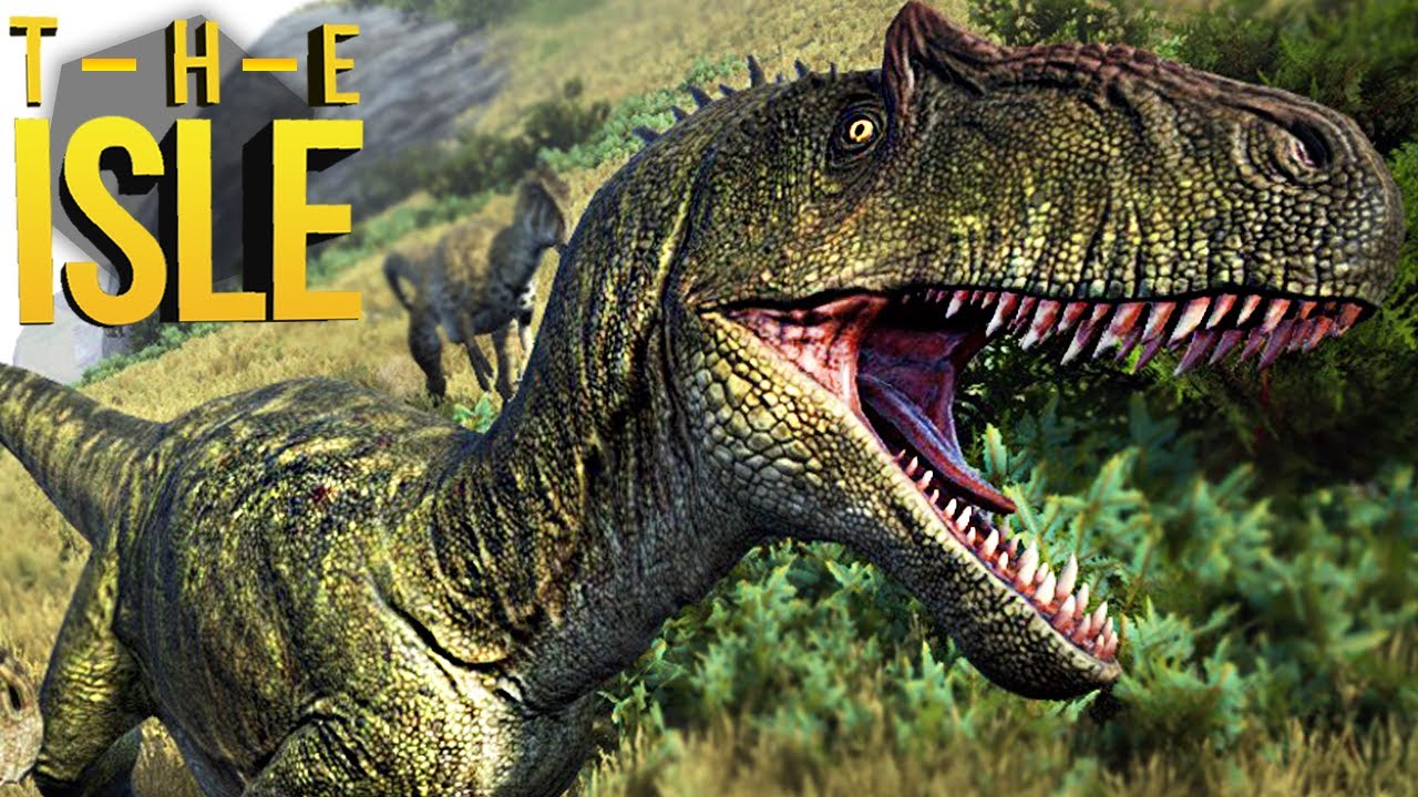 The Isle Realismo - Atacando Herbívoros, Grupo De Allosaurus! | Dinossauros (#125) (PT-BR)