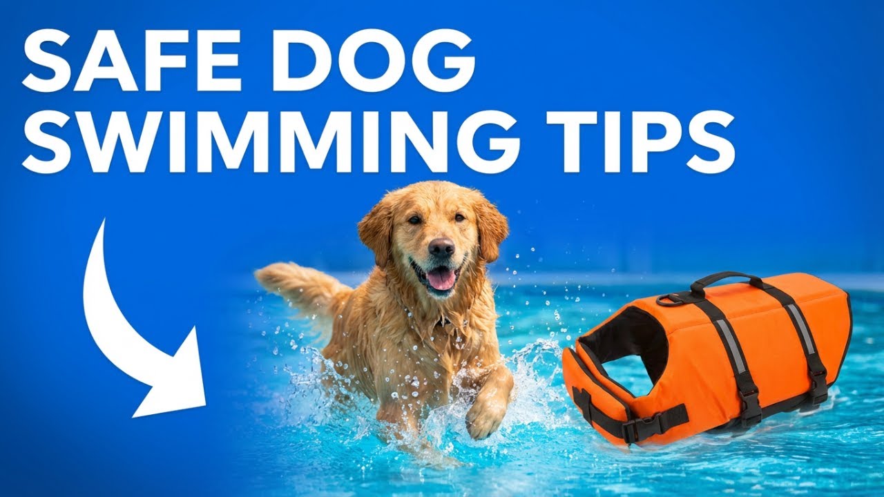 Как научить собаку безопасно плавать 🏊‍♂️🐕