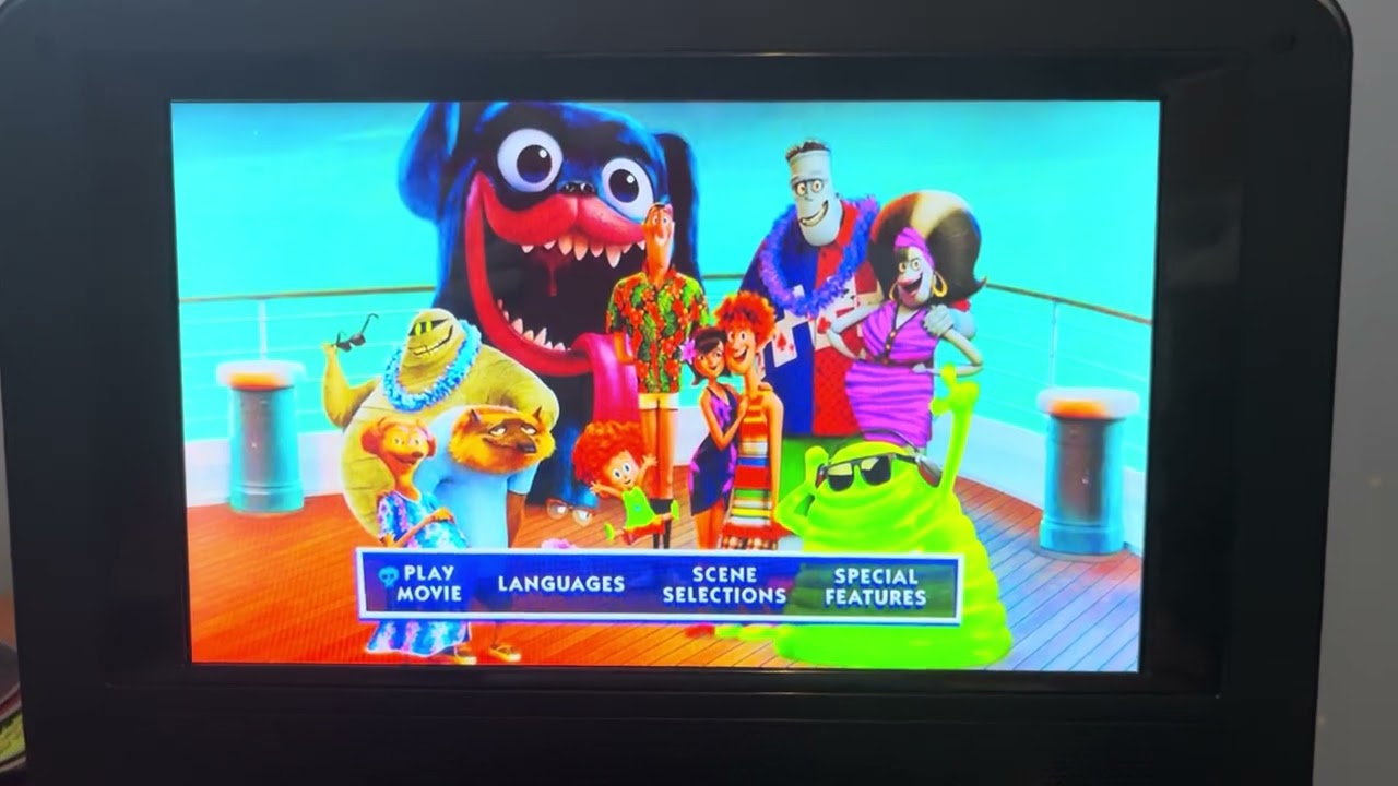 Hotel Transylvania 3 DVD opening