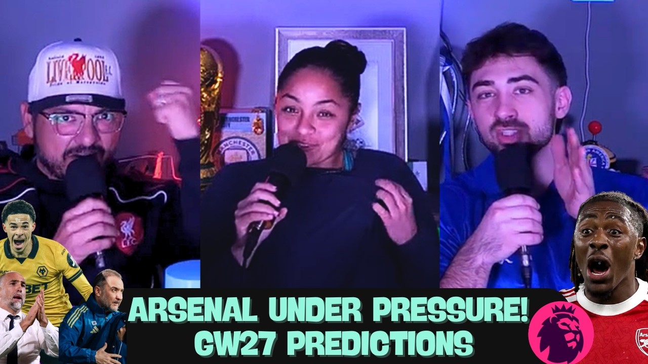 Arsenal About to Blow the Title Race? | Premier League Gameweek 27 Predictions