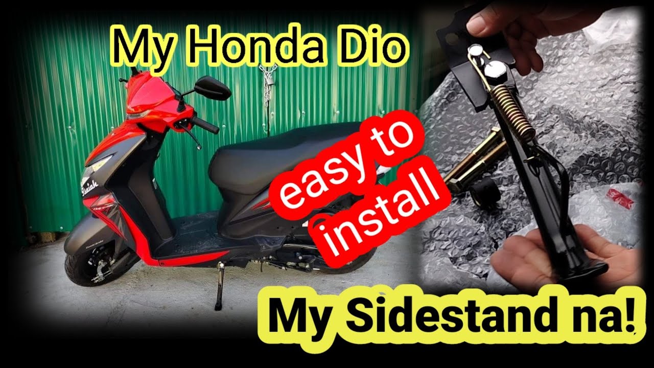 My Honda Dio 2021 Side Stand Installation │ Easy to Install