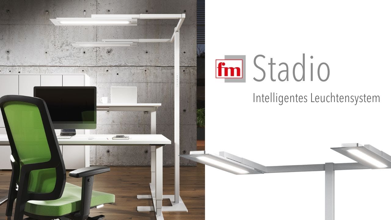 fm Stadio &ndash; Das intelligente Leuchtensystem | fm B&uuml;rom&ouml;bel
