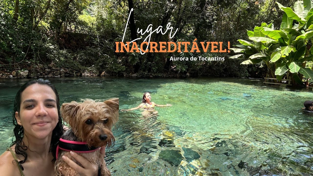 Você precisa conhecer esse lugar INCRÍVEL no Tocantins! 🌿💦 | Aurora