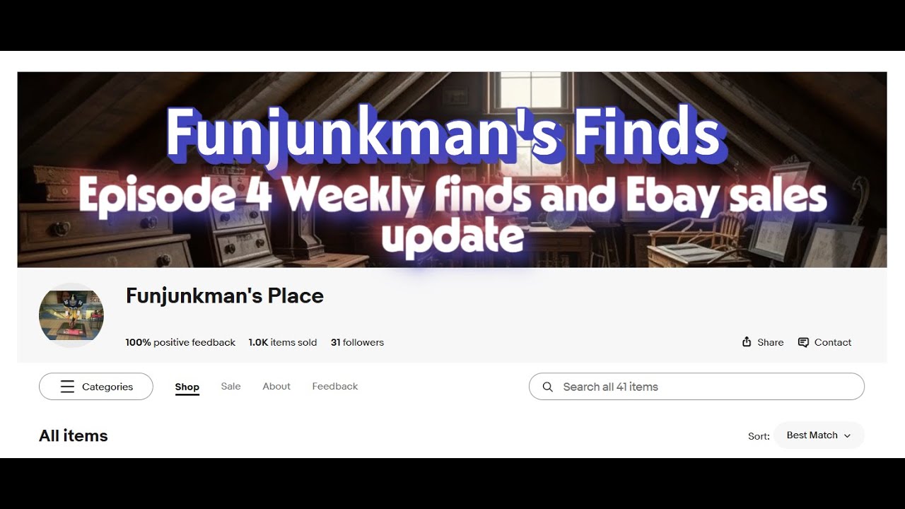 Episode 4 of Funjunkmans finds