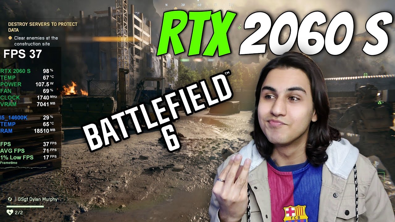 بتلفیلد 6 مجانی شد | RTX 2060 Super از پسش برمیاد؟