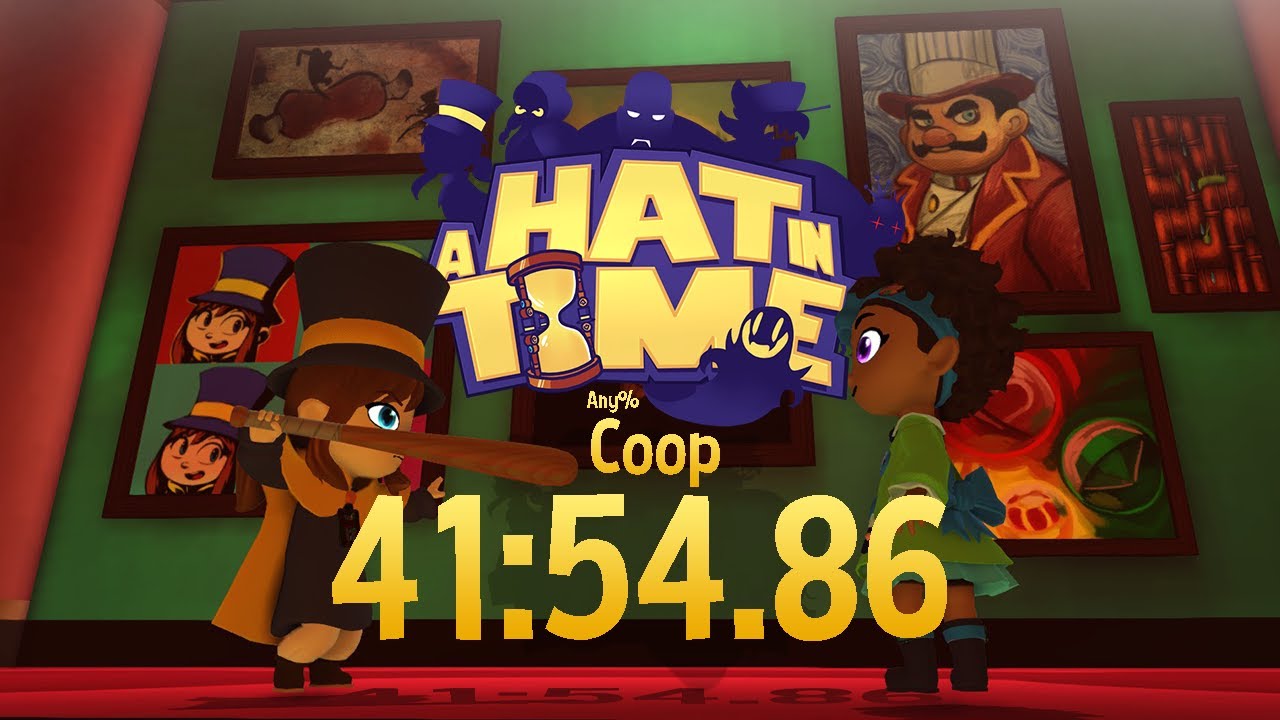 A Hat In Time Co-Op Any% Speedrun In 41:54.86