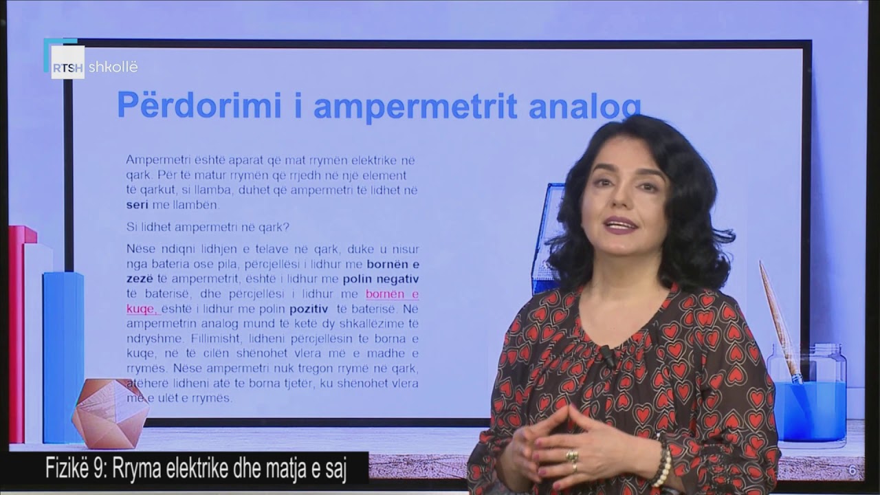 Fizikë 9 - Rryma elektrike dhe matja e saj