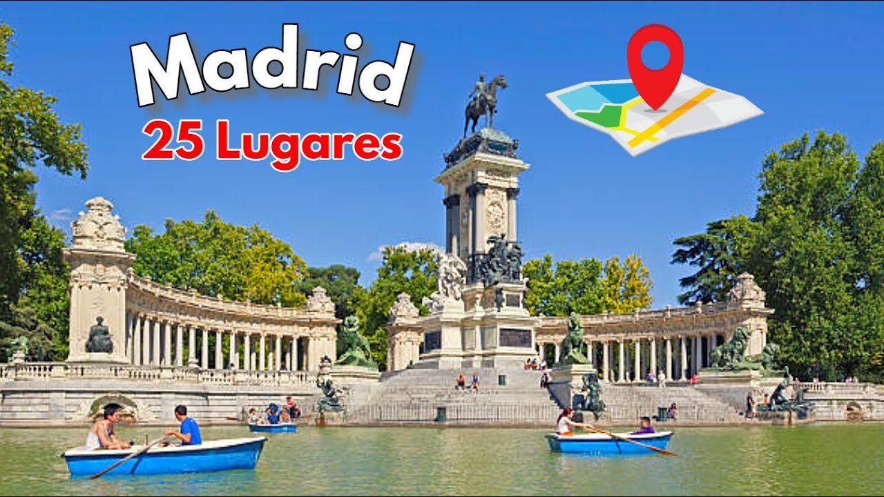 MADRID: Ruta 25 lugares que ver + (Itinerarios y MAPAS) | Gu&iacute;a Viaje Madrid (Espa&ntilde;a)