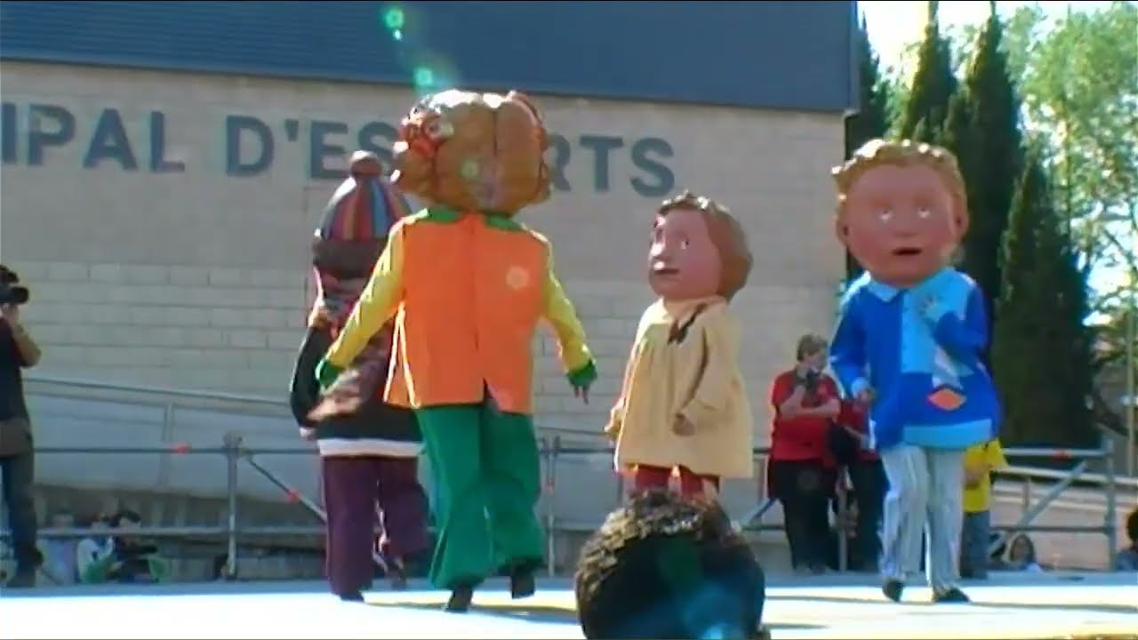 Mostra de ball de gegants a Manlleu Ciutat Gegantera 2010