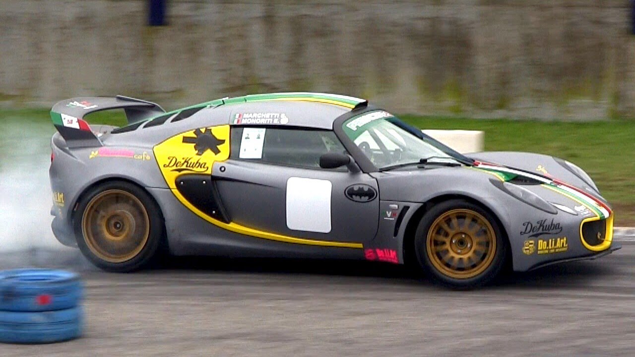 Lotus Exige GT Cup Loud Accelerations Sound