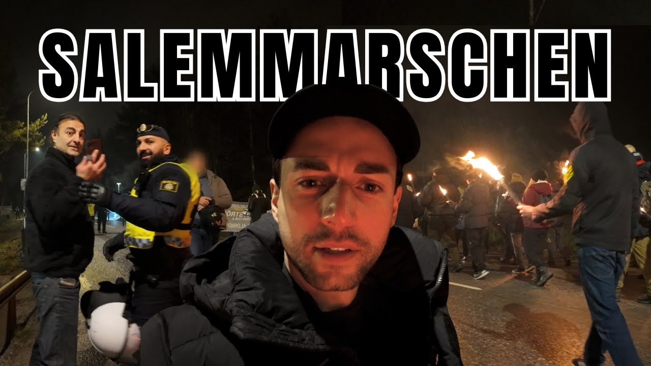 Besöker minnesmanifestation i Salem