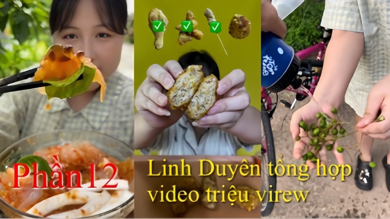 P12: Tổng Hợp Video Trong Tuần Qua, Đi Ăn Quanh Xóm, Ăn Nem Chua