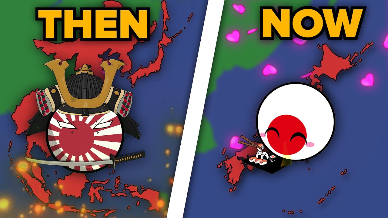 Countryballs Then And Now | Countryballs Animation