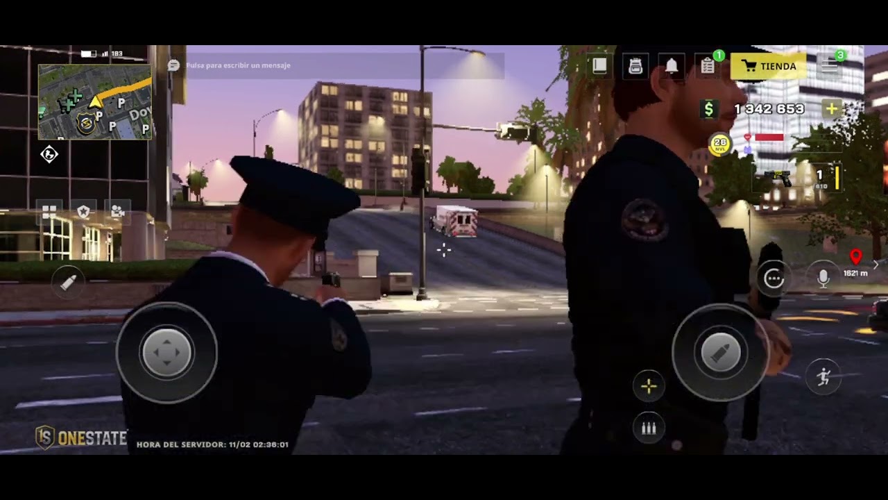 Ambulancia chocando y intentando atropellar 