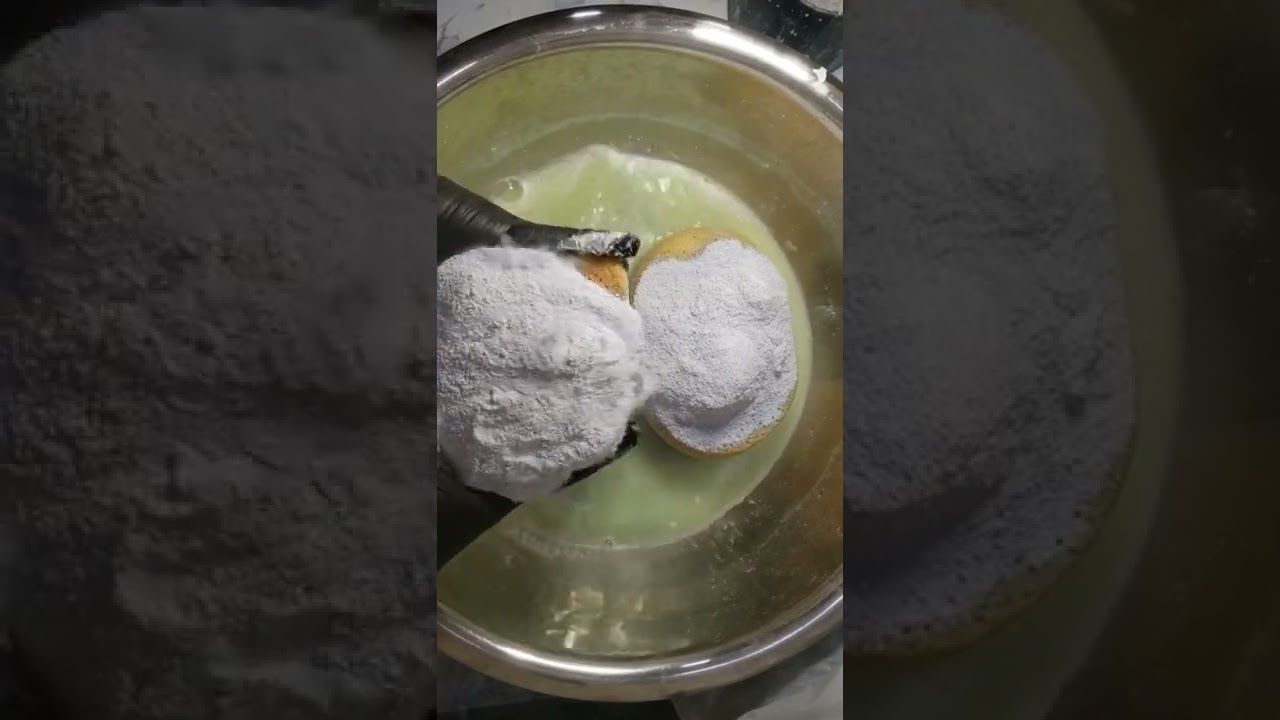 First squeeze 😍#laundrypaste #sponge #asmr #laundry #suds #bleach #pinesol #powderplay #tydbol