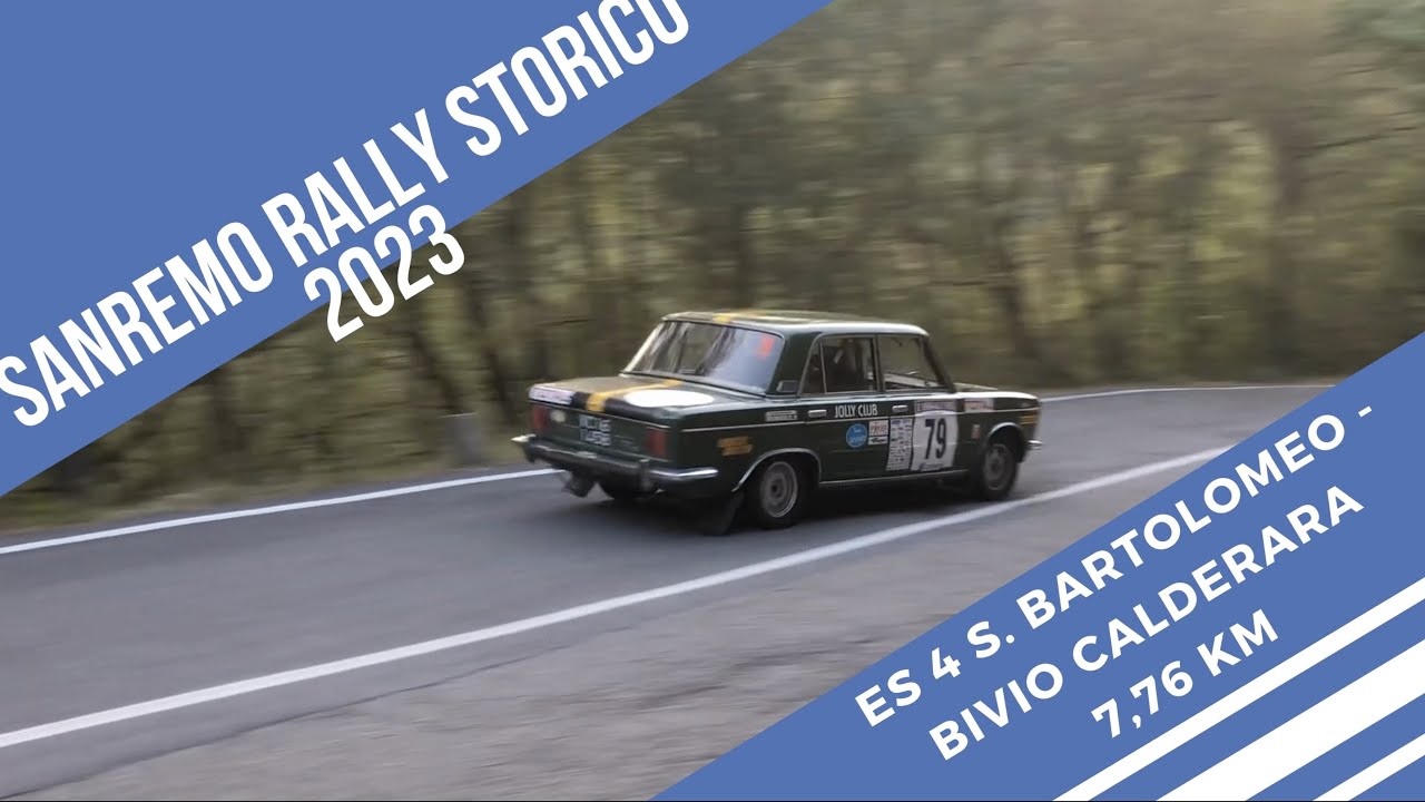 SANREMO RALLY STORICO 2023