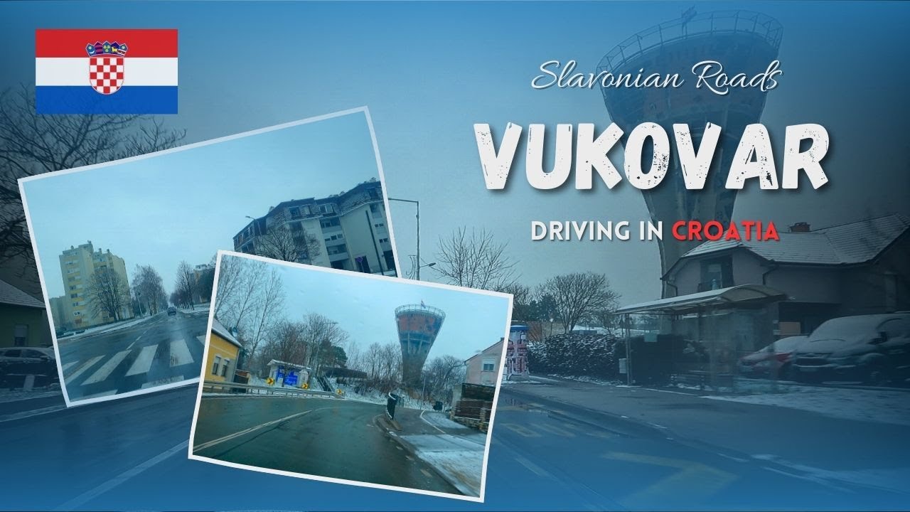 Vukovar u Snijegu – Zimska Vožnja kroz Grad Heroj (08.01.2024)
