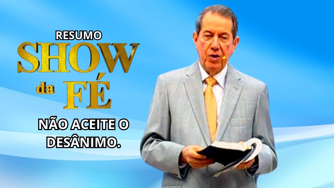 Show da Fé | COMO TROCAR A ANSIEDADE PELA PAZ DE DEUS. | RR SOARES