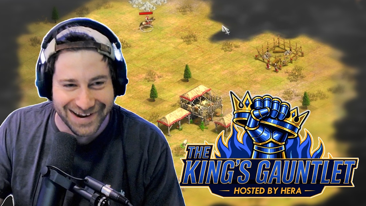 Меня пригласили на престижный турнир по AOE2 | The King's Gauntlet от Hera