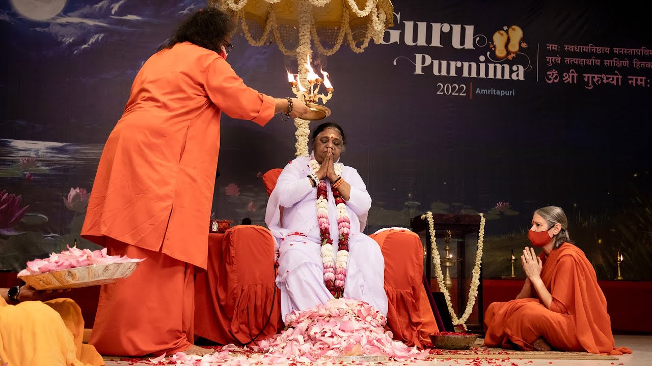 Gurupurnima 2022 HIghlights from Amritapuri Ashram