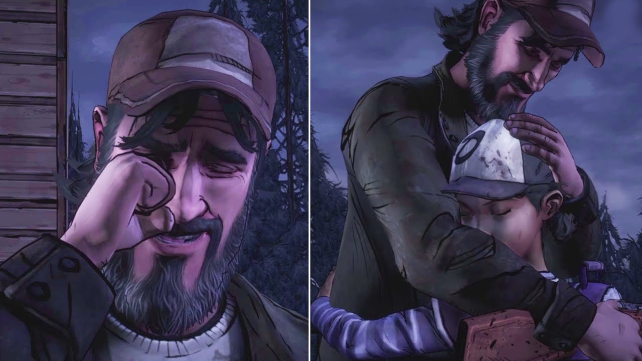 Clem Hugs vs Don't Hug Kenny -All Choices- The Walking Dead