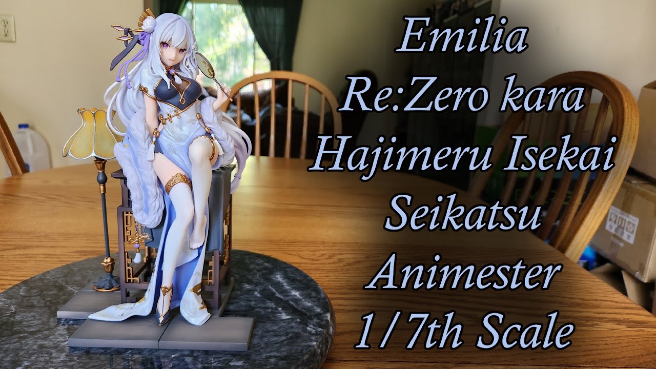 EMT! Elegant Beauty Emilia-tan Figure Unboxing