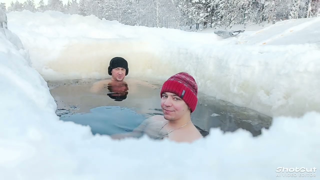 Моржи Муравленко 9 января 2026 года. 