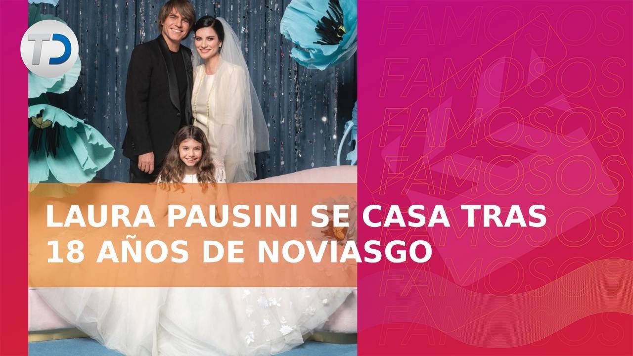 Laura Pausini y Paolo Carta se casan en ceremonia sorpresa