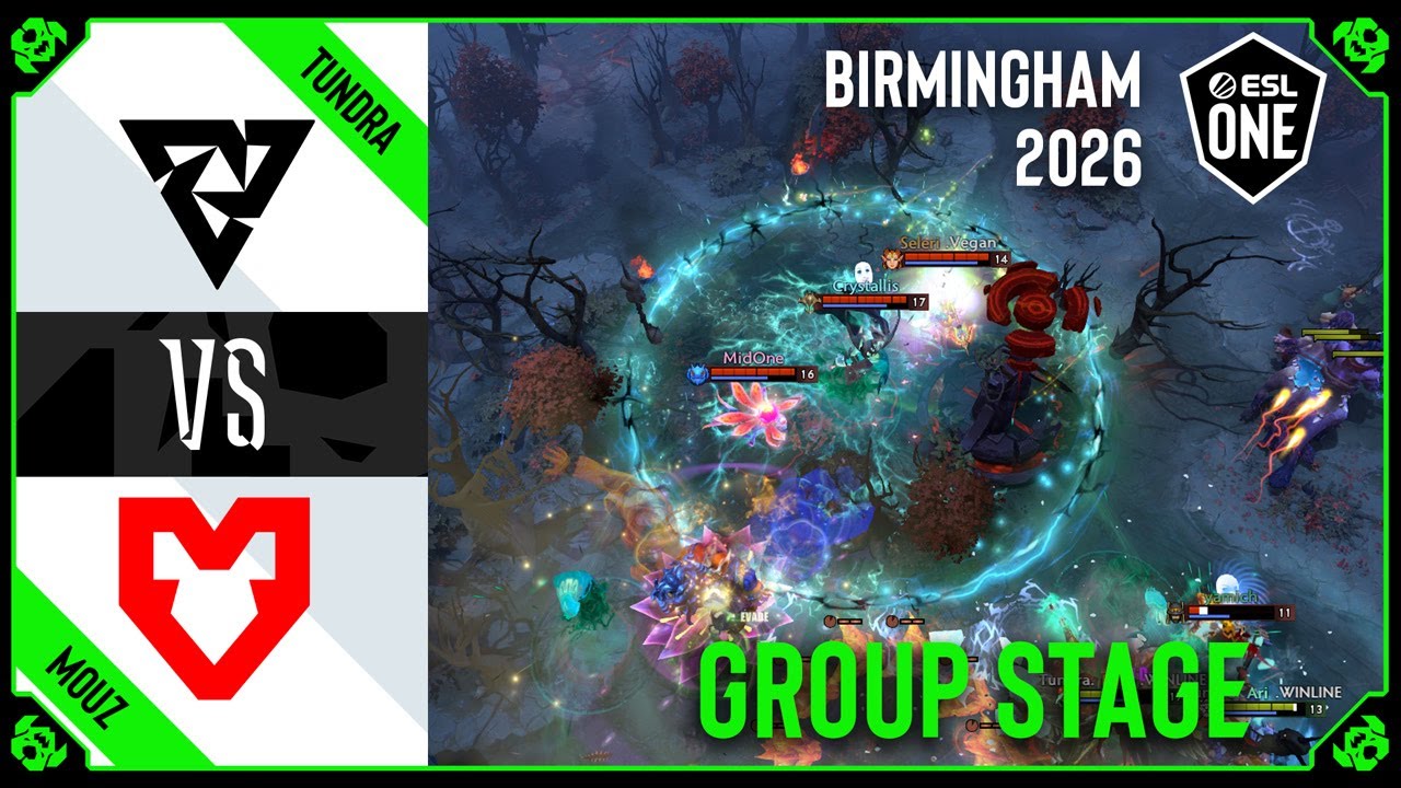 TUNDRA vs MOUZ - HIGHLIGHTS - ESL One Birmingham 2026