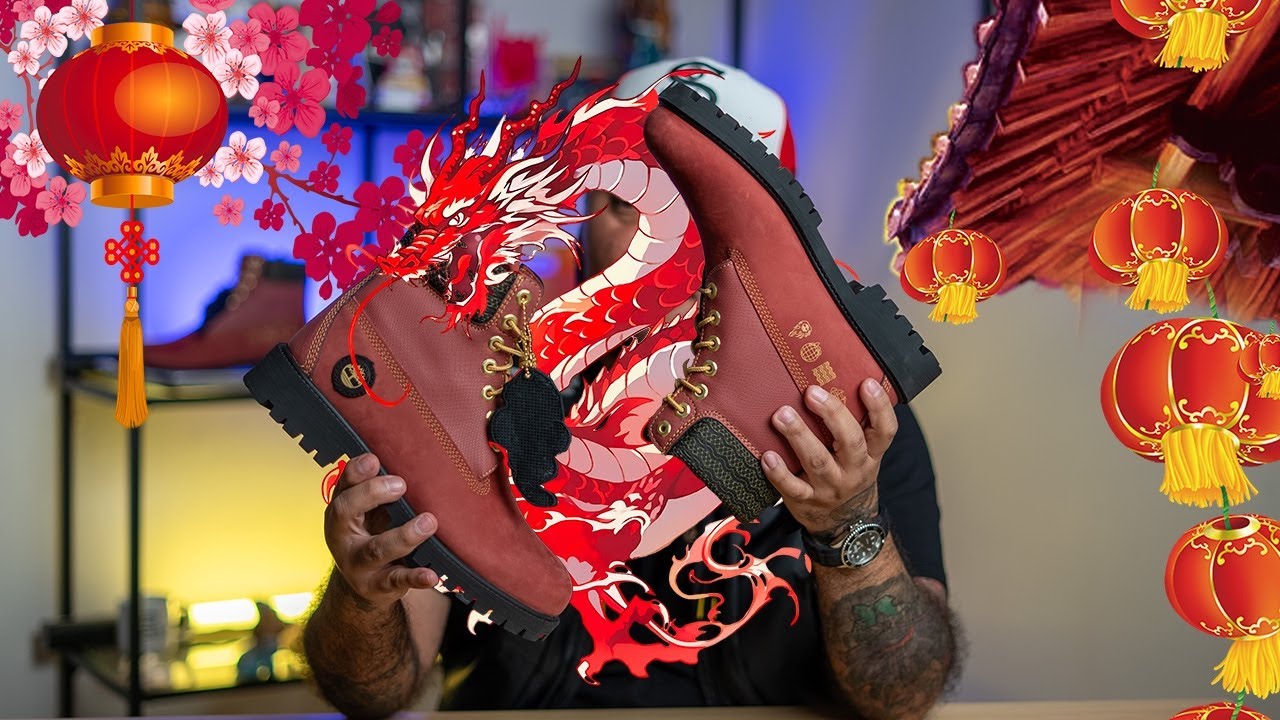 PURO P**** FUEGO, LITERAL: TIMBERLAND DEL AÑO DEL DRAGÓN