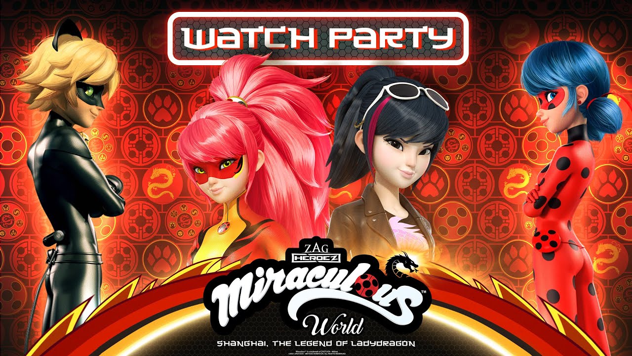 MIRACULOUS WORLD | 🐉 Xangai, A Lenda de Ladydragão ⭐ Episódio completo | WATCH PARTY 📺