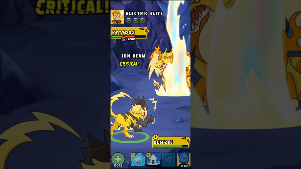 Electric Elite In Gold City Battle Gameplay | Gold City | Dynamons World New Update | #viral