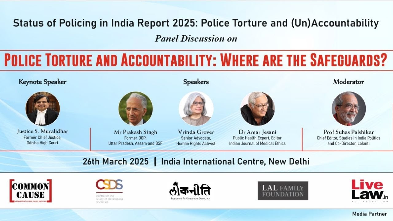 Report Launch: SPIR 2025 - Police Torture and (Un)Accountability
