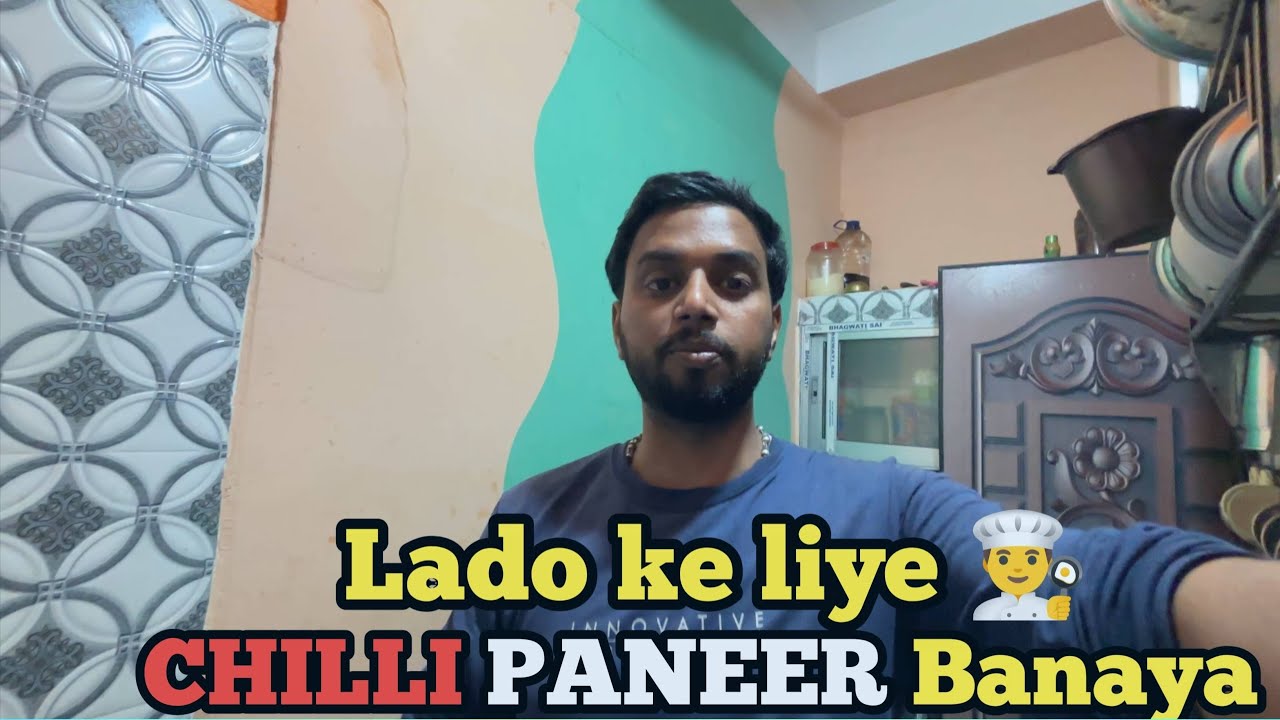 First Time Banaya Chilli Paneer Aur Pulao 😋 |lado ke liya  @Uditsinghvlog25