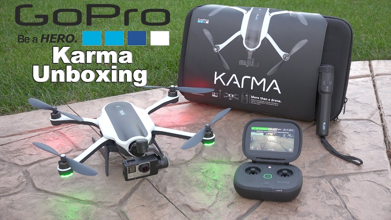 GoPro Karma Unboxing & First Flight 4K | GoPro Karma Bundle Unboxing