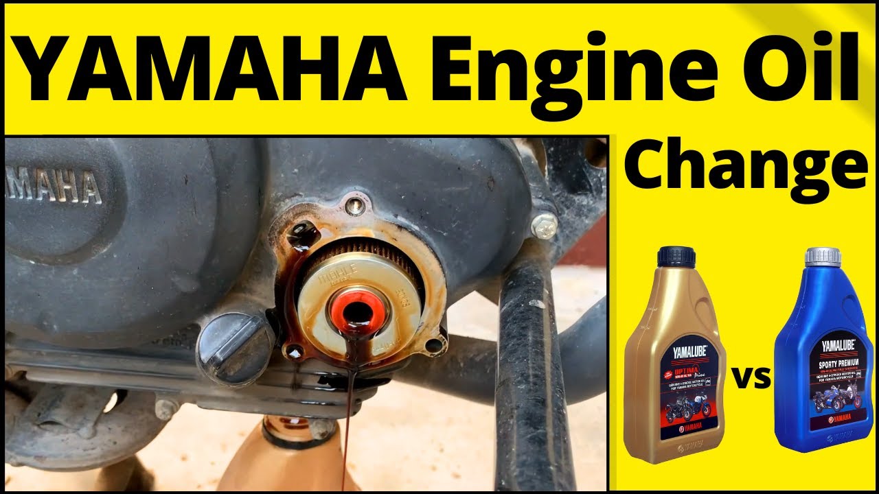 Yamaha engine oil change | Yamalube engine oils | FZ engine oil filter