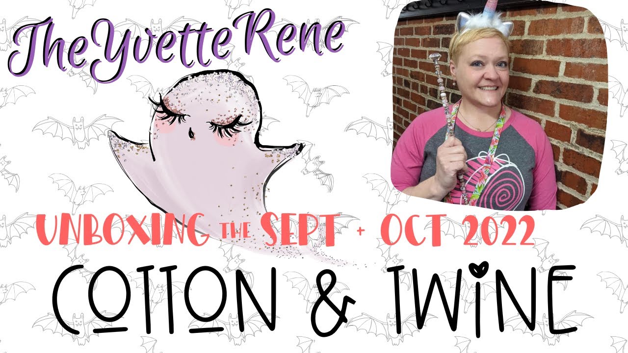 Cotton & Twine Cross Stitch Subscription Box  |  September + October 2022 with TheYvetteRene