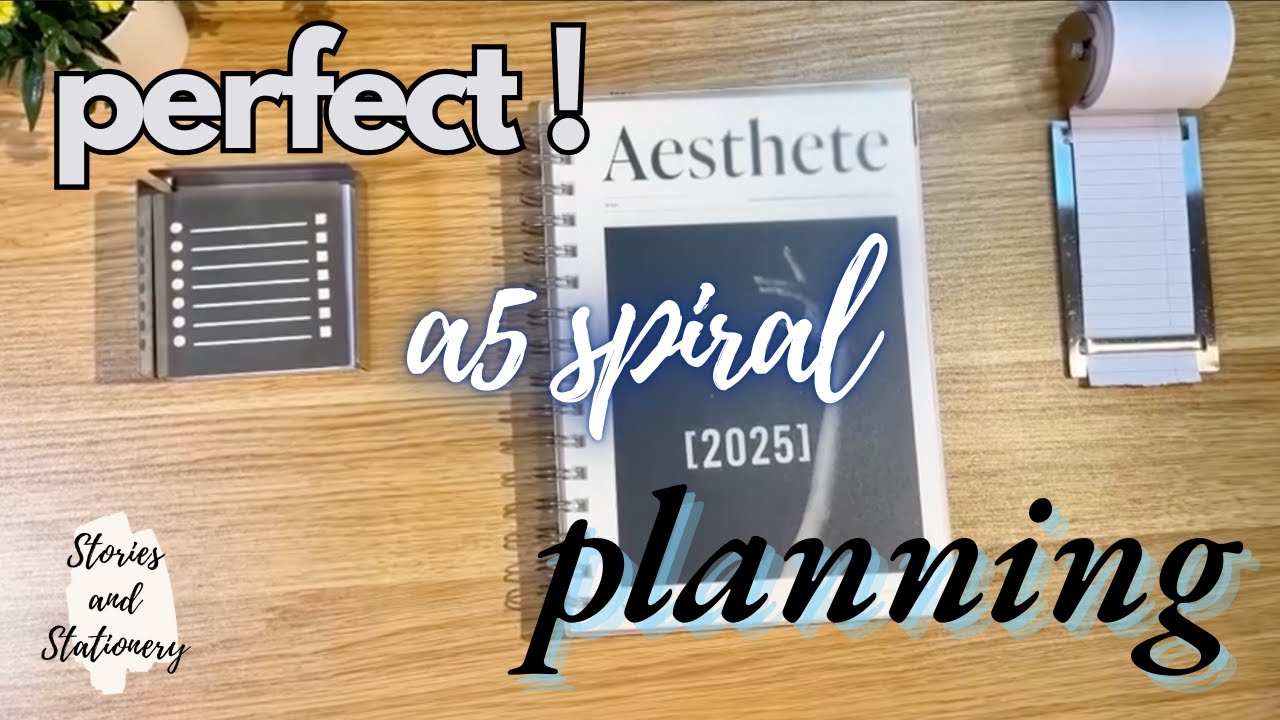 Is This Planner Perfection? Exploring Cloth and Paper's A5 Weekly Task Spiral Bound Notebook!
