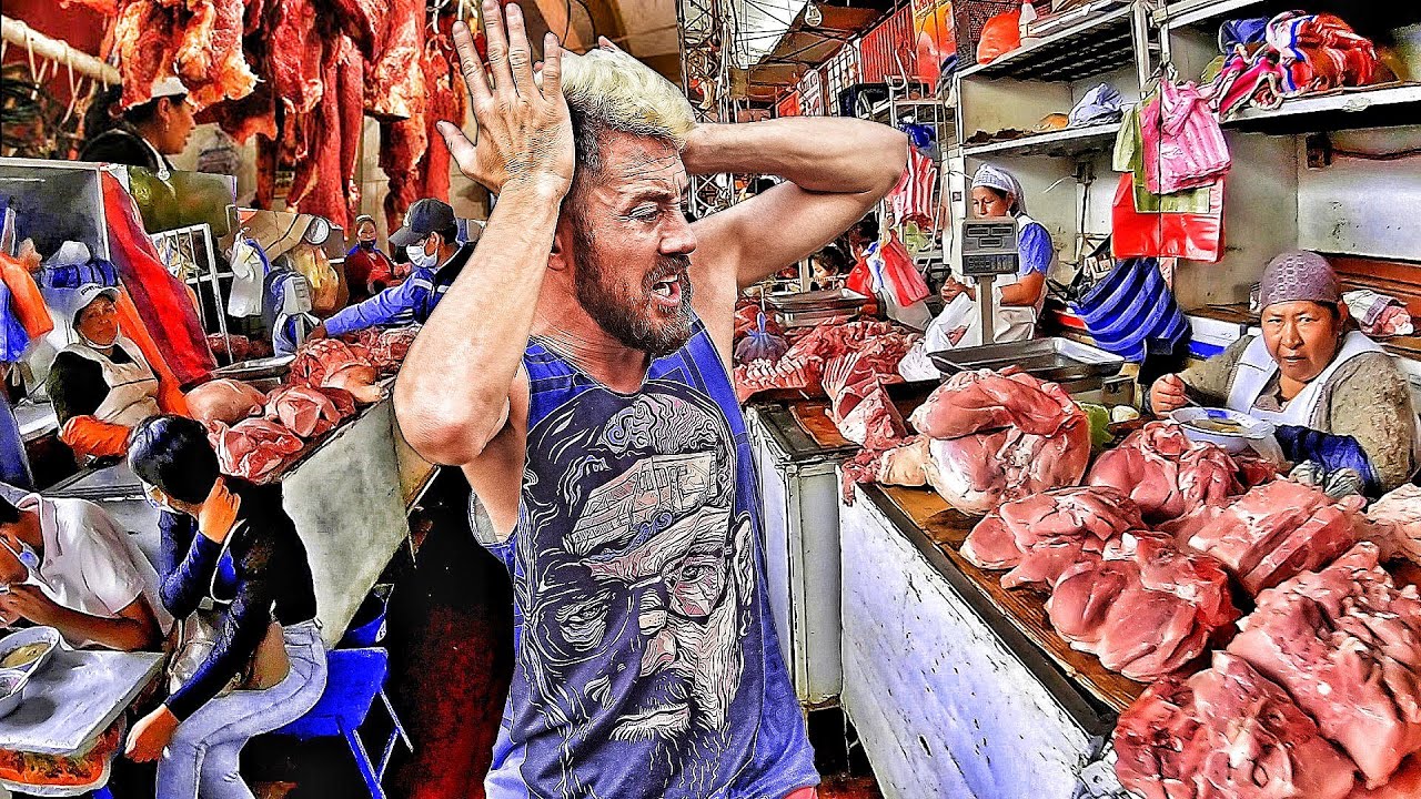 Así es un MERCADO en COCHABAMBA 