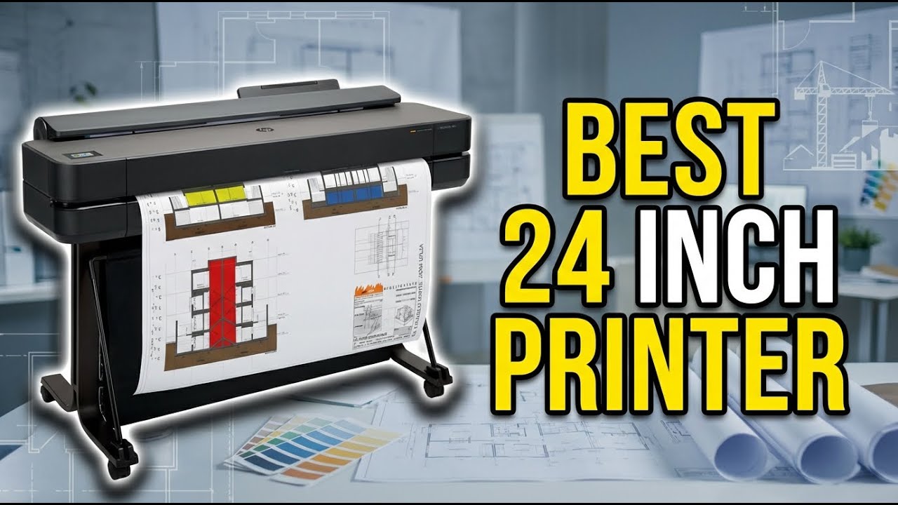 Best 24 Inch Printer 2026: Top 7 Wide Format Printers for CAD & Blueprints